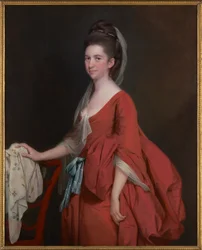 Porträt von Dorothy Beridge, geb. Gladwin (gest. 1792) 1777